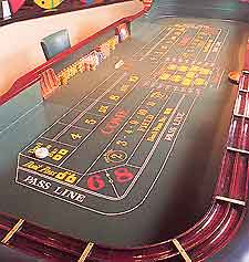 Craps Table Layout